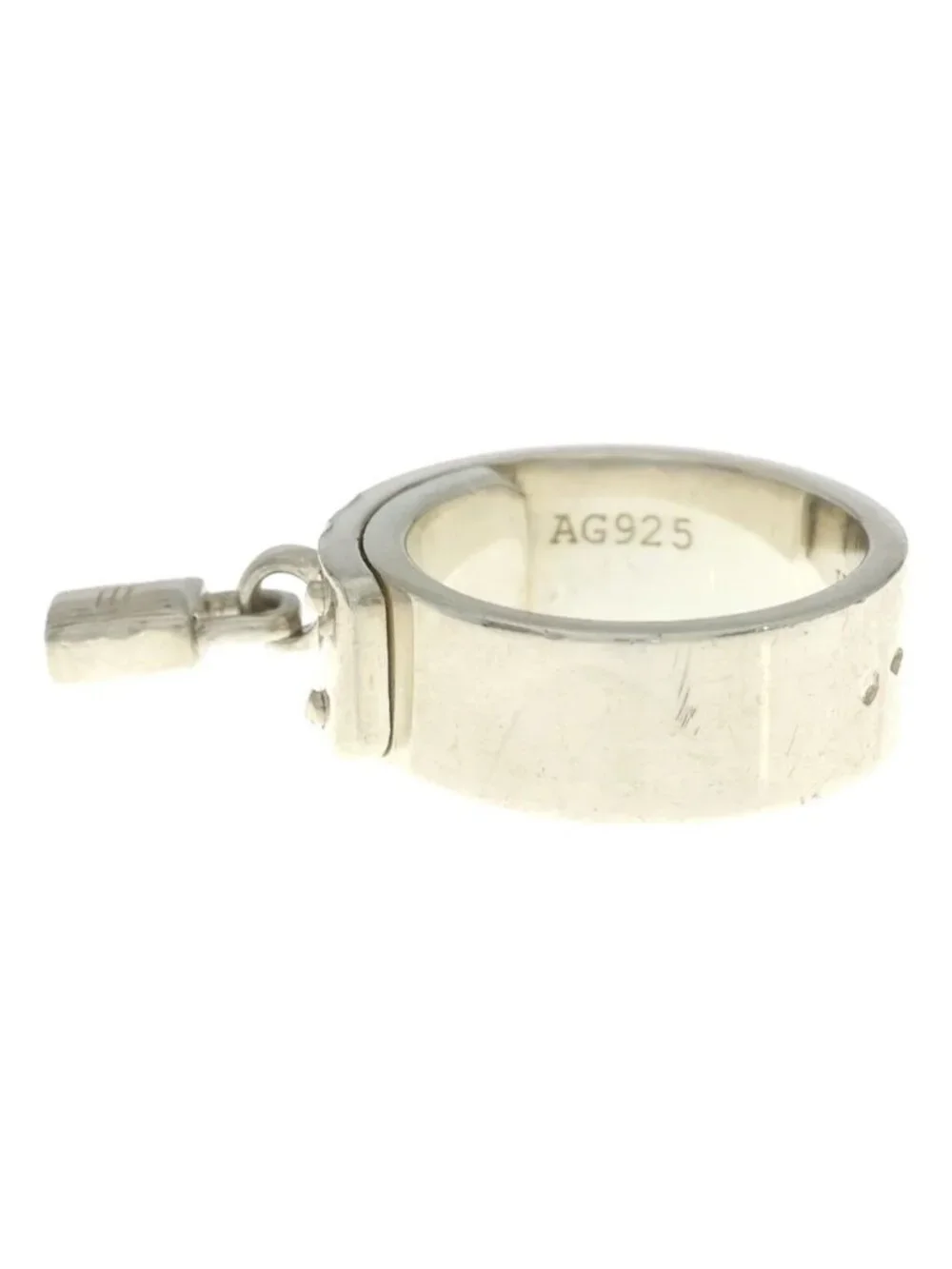 Hermes Kelly Cadena Ring Sterling 925 Silver